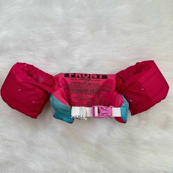 Stearns Fish Puddle Jumper Pink Penguin Fish CGA Kids Life Jacket - Picture 4 of 7